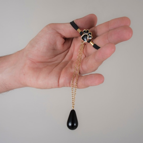 bh188-a-bijou-penis-felin-noir-et-or