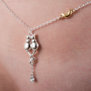 cht167-a-chaine-taille-couple-chats-argent