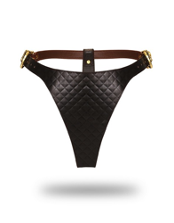 liebe-seele-leather-thong-black-brown-gold